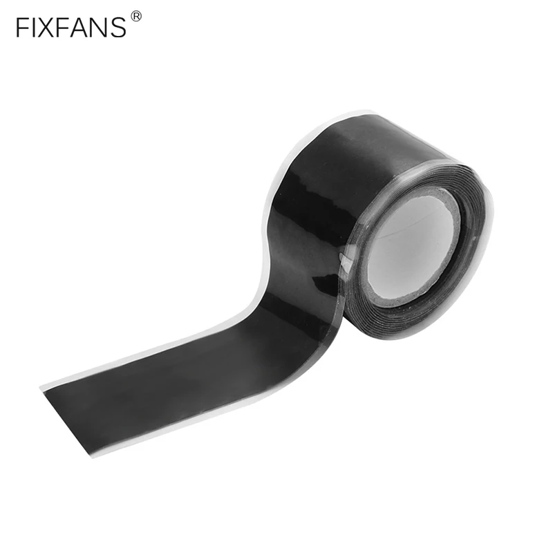 Black Insulation Silicone Self Fusing Tape Waterproof Sealing Tape for Water Pipe Leaks Wrap Electrical Cable Car Repair Tool
Black Insulation Silicone Self Fusing Tape Waterproof Sealing Tape for Water Pipe Leaks Wrap Electrical Cable Car Repair Tool