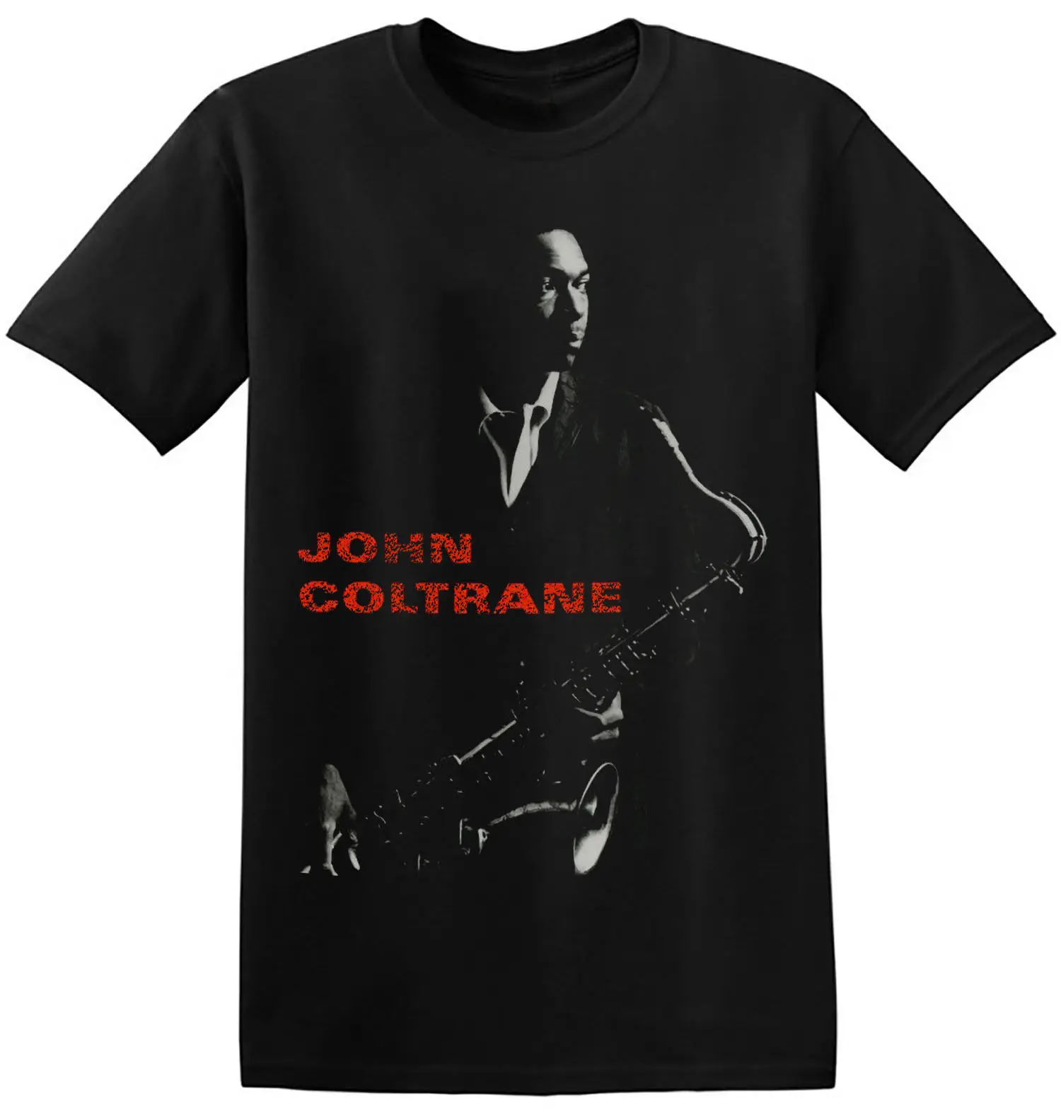 John Coltrane T Shirt Cool Graphic Print Black Retro Jazz Music Band Tee 4-A-041 Mens T-Shirts Summer O Neck Cotton
John Coltrane T Shirt Cool Graphic Print Black Retro Jazz Music Band Tee 4-A-041 Mens T-Shirts Summer O Neck Cotton