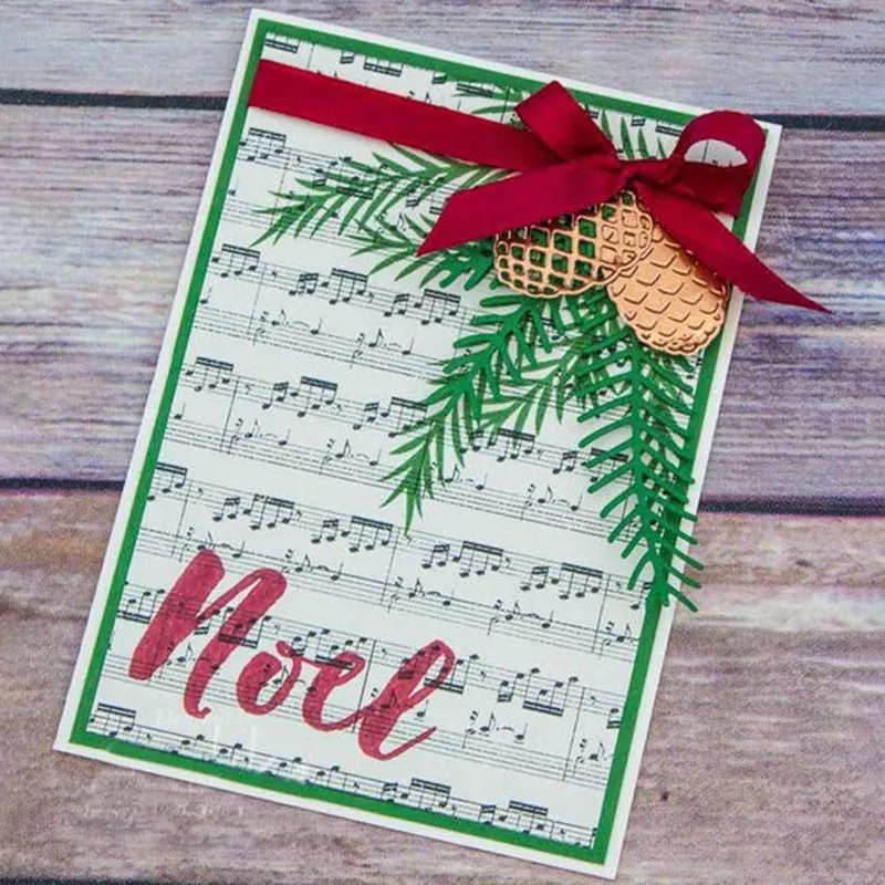 Pine Leaf Christmas Tree Metal Cutting Dies DIY Scrapbooking New Craft Stamps Die Cut Embossing Card Making Stencil Frame
Pine Leaf Christmas Tree Metal Cutting Dies DIY Scrapbooking New Craft Stamps Die Cut Embossing Card Making Stencil Frame