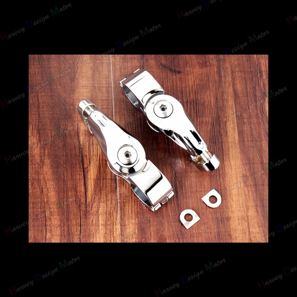 Motorcycle 1 1/4" 32mm Chrome Short Angled Adjustable Highway Footrest Foot Peg Mount For Harley Sportster Street Glide Dyna
Motorcycle 1 1/4" 32mm Chrome Short Angled Adjustable Highway Footrest Foot Peg Mount For Harley Sportster Street Glide Dyna