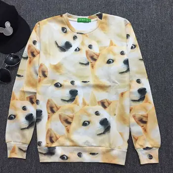 Autumn Funny Doge Akita Shiba dogs Husky Printed Women Men Lovers Sweatshirt Couples Hoodie Cute Kawaii Man Lady Punk Tracksuit
Autumn Funny Doge Akita Shiba dogs Husky Printed Women Men Lovers Sweatshirt Couples Hoodie Cute Kawaii Man Lady Punk Tracksuit