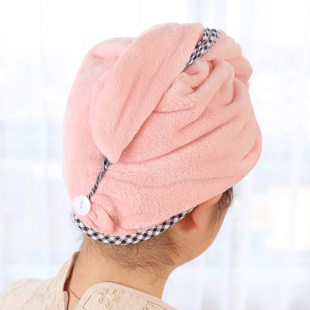 Ms. Magic Dry Hair Cap Microfiber Coral Fleece Shower Cap Plain Quick Dry Towel Quick Dry Hair Cap Wrap Towel L0412
Ms. Magic Dry Hair Cap Microfiber Coral Fleece Shower Cap Plain Quick Dry Towel Quick Dry Hair Cap Wrap Towel L0412