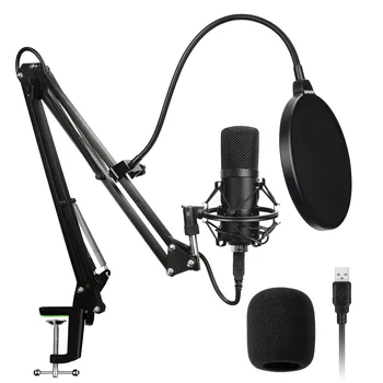 condenser microphone for recording for anchor USB microphone gooseneck suspension mic set 192KHz/24Bit high sampling rate
condenser microphone for recording for anchor USB microphone gooseneck suspension mic set 192KHz/24Bit high sampling rate
