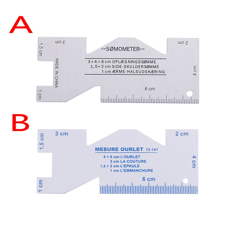 1 PC Metal Sewing Measuring Gauge Quilting Rulers for Sewing Accessories Crafts sewing tool ruler 9.8x4cm/3.86x1.57''
1 PC Metal Sewing Measuring Gauge Quilting Rulers for Sewing Accessories Crafts sewing tool ruler 9.8x4cm/3.86x1.57''