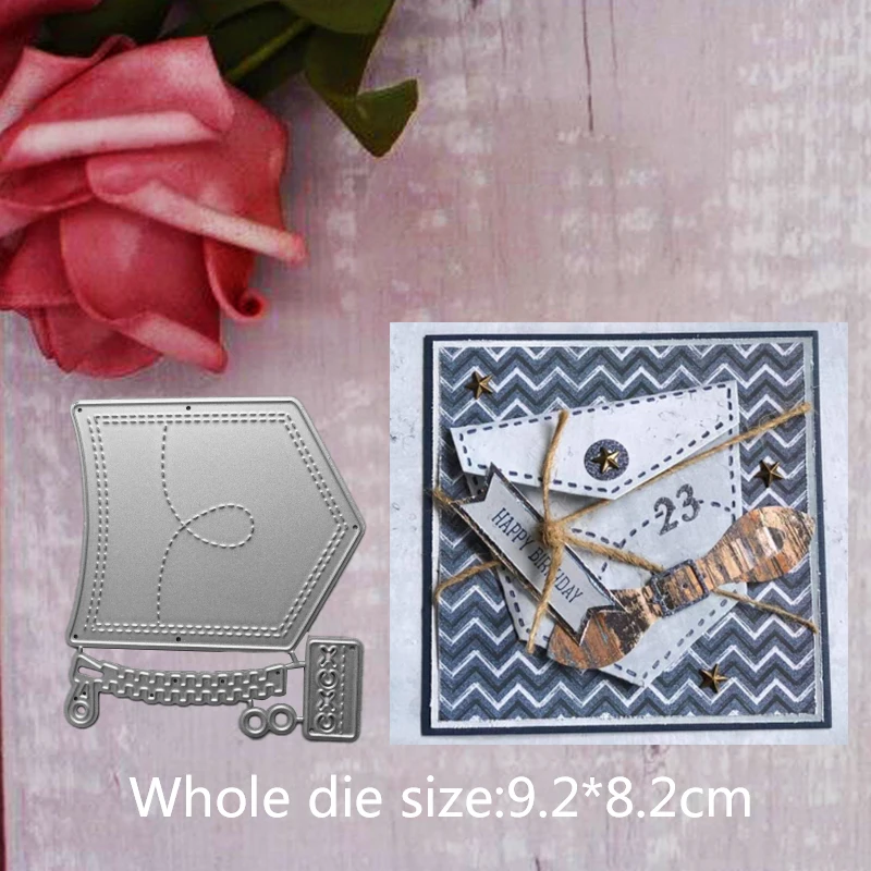 9.2*8.2cm Zip pocket new Metal Cutting Dies for decor card DIY Scrapbooking stencil Paper Craft embossing Album template Dies
9.2*8.2cm Zip pocket new Metal Cutting Dies for decor card DIY Scrapbooking stencil Paper Craft embossing Album template Dies