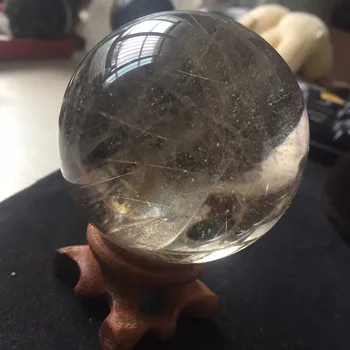 100% Natural Clear and Reiki Gold Hair Quartz Crystal Healing Ball 59mm Sphere For Home Decoration
100% Natural Clear and Reiki Gold Hair Quartz Crystal Healing Ball 59mm Sphere For Home Decoration