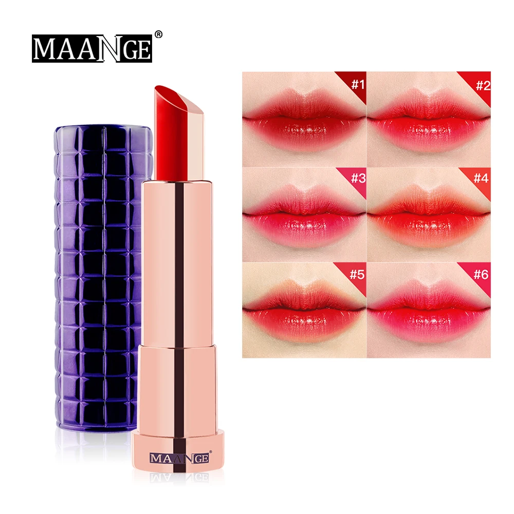 MAANGE Double Color Lipstick Moisturizer Easy To Wear Long Lasting Plant Luxury Essence Lipstick Lip Makeup Beauty Tool HOT SALE
MAANGE Double Color Lipstick Moisturizer Easy To Wear Long Lasting Plant Luxury Essence Lipstick Lip Makeup Beauty Tool HOT SALE