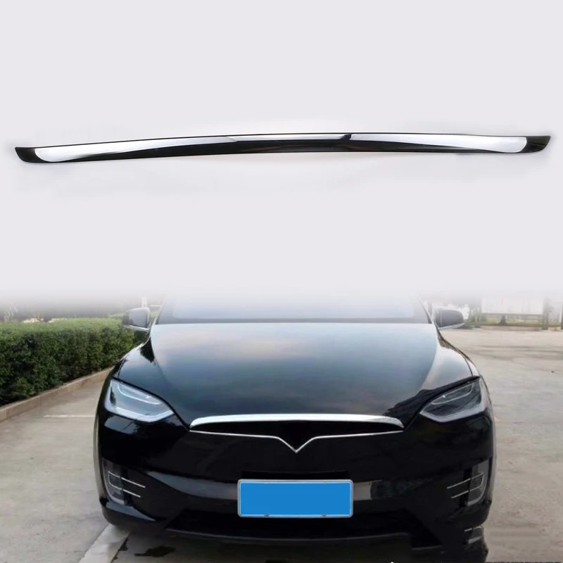 ABS Chromed Front Engine Hood Bonnet Mouldings Trim 1 PCS For Tesla Model X 2016 2017 2018
ABS Chromed Front Engine Hood Bonnet Mouldings Trim 1 PCS For Tesla Model X 2016 2017 2018