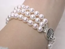 7-8mm Freshwater Pearl Bracelet 7.5-8" Armschmuck Wholesale Silver Woman MEN Quartz jewelry 2 pcs Lustrous 14k Gold Plated
7-8mm Freshwater Pearl Bracelet 7.5-8" Armschmuck Wholesale Silver Woman MEN Quartz jewelry 2 pcs Lustrous 14k Gold Plated