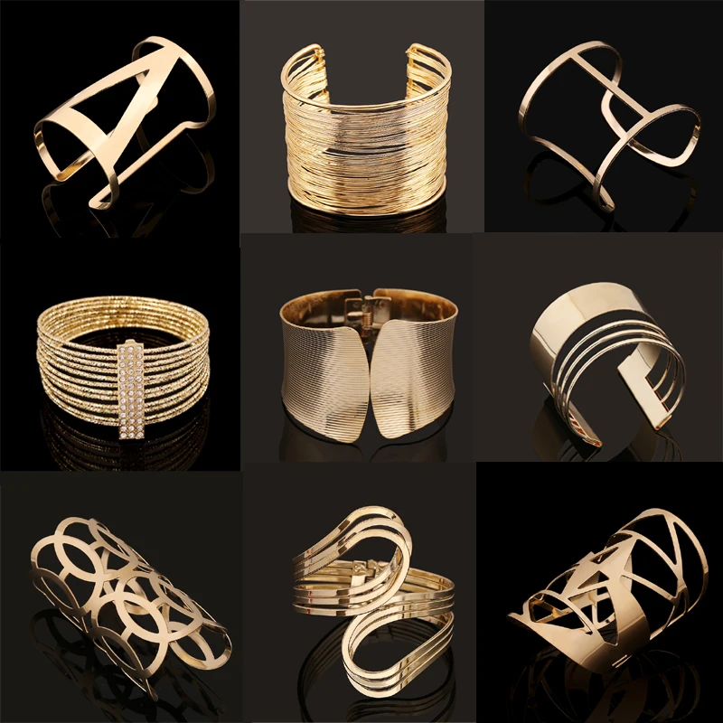 Fashion Vintage Bracelets 2016 Geometric Style Pop Punk Metal Women Unisex Charm Bracelets Bangles 
Fashion Vintage Bracelets 2016 Geometric Style Pop Punk Metal Women Unisex Charm Bracelets Bangles