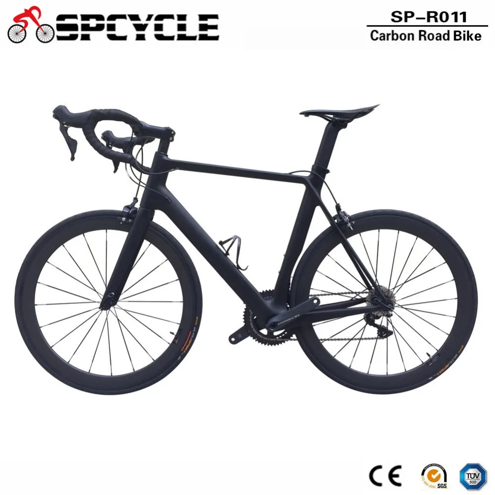 Full Carbon Road Bike 700C Carbon Complete Bicycle With 50mm Carbon Wheels Ultegra R8000 Road Bike 49/51/54/56/58cm Available
Full Carbon Road Bike 700C Carbon Complete Bicycle With 50mm Carbon Wheels Ultegra R8000 Road Bike 49/51/54/56/58cm Available