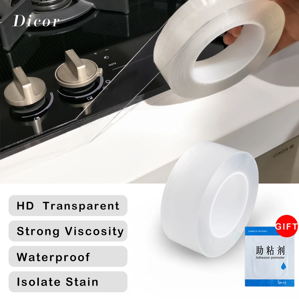 3M 5M 10M Gap Tape HD Transparent Self Adhesive Waterproof Tape Creative Household Gadget WGFXT8
3M 5M 10M Gap Tape HD Transparent Self Adhesive Waterproof Tape Creative Household Gadget WGFXT8