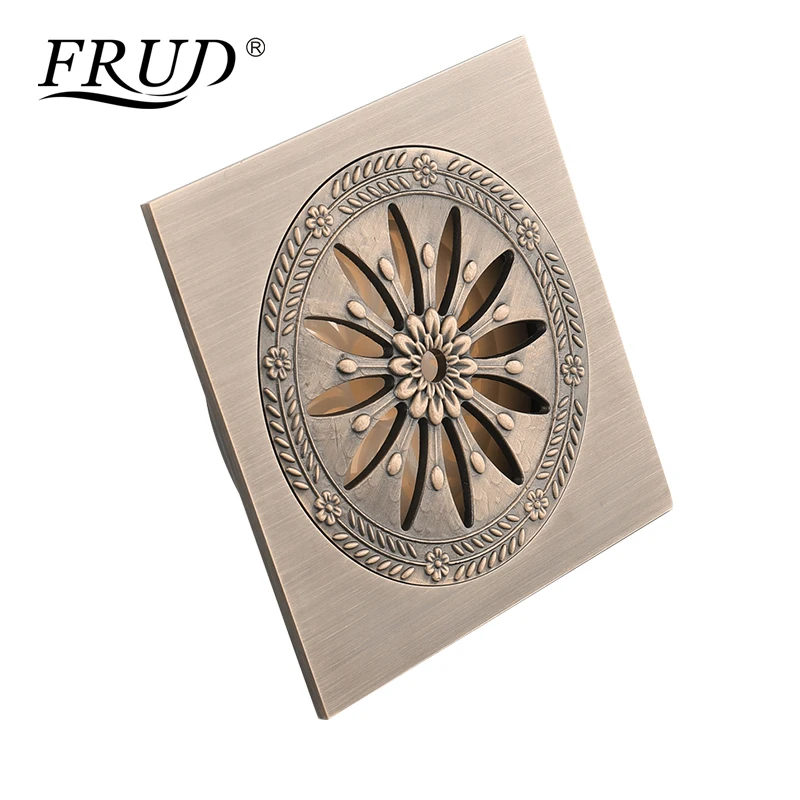 FRUD New Arrival Drains Art Carved Bathroom Shower Floor Drain Waste Drainer Anti-odor Bathroom Floor Cover Stopper Y38083
FRUD New Arrival Drains Art Carved Bathroom Shower Floor Drain Waste Drainer Anti-odor Bathroom Floor Cover Stopper Y38083