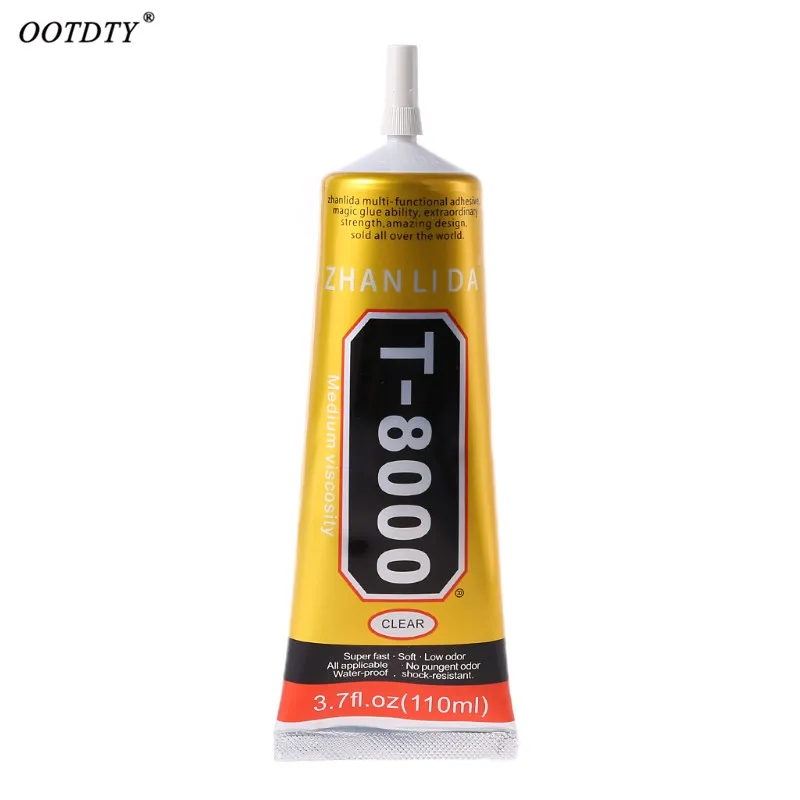 OOTDTY 2018 New T8000 Multi purpose Adhesive glass touch screen panel frame fixing glue 110ml
OOTDTY 2018 New T8000 Multi purpose Adhesive glass touch screen panel frame fixing glue 110ml