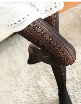 Lace Sexy Japanese Pantyhose Slim Vertical Bar Vintage Ultrathin Solid Color Silk Women Socks Snagging Resistance Render Socks
Lace Sexy Japanese Pantyhose Slim Vertical Bar Vintage Ultrathin Solid Color Silk Women Socks Snagging Resistance Render Socks