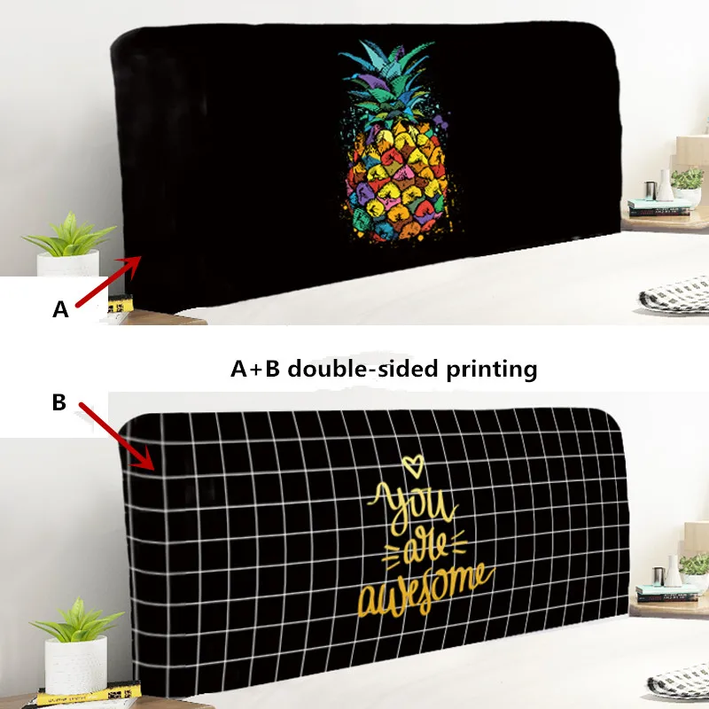 Fashion Style Double-sided Printing Elastic Cloth Dust-proof Bed Head Cover/Backrest Cover/ Fully enclosed Protective Cover
Fashion Style Double-sided Printing Elastic Cloth Dust-proof Bed Head Cover/Backrest Cover/ Fully enclosed Protective Cover
