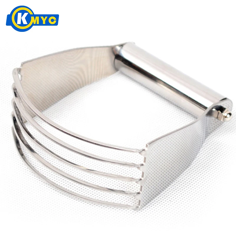 KMYC Silver Stainless Steel Pastry Blender Flour Powder Cream Oil Mixing Machine Manual Whisk Tool Dough Cutter Baking
KMYC Silver Stainless Steel Pastry Blender Flour Powder Cream Oil Mixing Machine Manual Whisk Tool Dough Cutter Baking