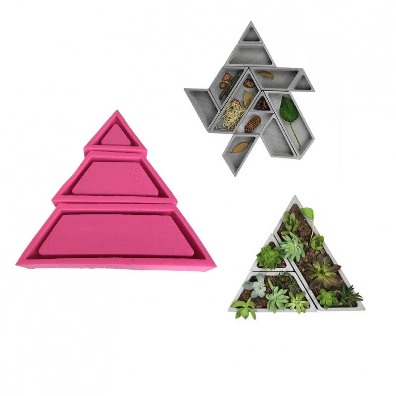 Planter Silicone Mold Trapezoid Geometric Shape Gypsum Cement Flower Pot Mould DIY Concrete Crafts Plants Cement Vase Molds
Planter Silicone Mold Trapezoid Geometric Shape Gypsum Cement Flower Pot Mould DIY Concrete Crafts Plants Cement Vase Molds