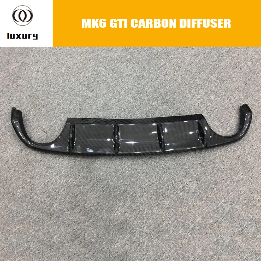 MK6 Carbon Fiber Rear Bumper Lip Diffuser Spoiler for Volkswagon Golf 6 MK6 GT-I Bumper Only 2012 - 2014
MK6 Carbon Fiber Rear Bumper Lip Diffuser Spoiler for Volkswagon Golf 6 MK6 GT-I Bumper Only 2012 - 2014