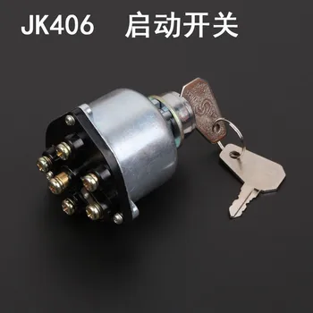 JK406 Car Truck Start Ignition Switch with 2 Keys Preheat Start Switch with 6 Wiring Points for Car Tractor Trailer
JK406 Car Truck Start Ignition Switch with 2 Keys Preheat Start Switch with 6 Wiring Points for Car Tractor Trailer