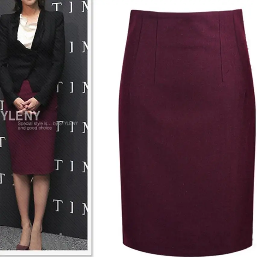 Autumn Winter Woolen Long Skirts Women Pencil Skirt High Waist Woman Office skirt
Autumn Winter Woolen Long Skirts Women Pencil Skirt High Waist Woman Office skirt