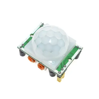 Factory HC-SR501 Adjust Infrared IR Pyroelectric PIR Module Motion Sensor Detector Module For Arduino Rpi Diy Robot Part Remote
Factory HC-SR501 Adjust Infrared IR Pyroelectric PIR Module Motion Sensor Detector Module For Arduino Rpi Diy Robot Part Remote