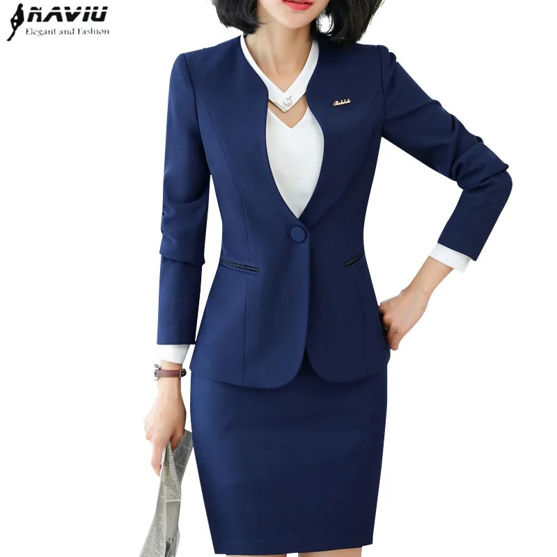 Professional wear New temperament fashion women skirt suits OL formal long sleeve slim blazer and skirt office ladies work suits
Professional wear New temperament fashion women skirt suits OL formal long sleeve slim blazer and skirt office ladies work suits