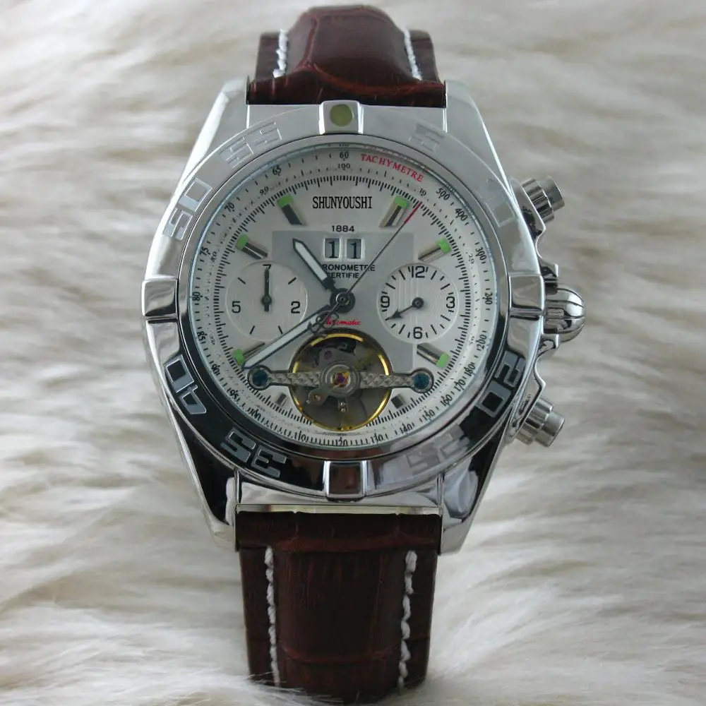 WG06716 Mens Watches Top Brand Runway Luxury European Design Automatic Mechanical Watch
WG06716 Mens Watches Top Brand Runway Luxury European Design Automatic Mechanical Watch