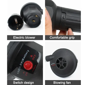Electric BBQ Fan Air Blower Help Burning Picnic Cooking Lighters Barbecue Tools DTT88
Electric BBQ Fan Air Blower Help Burning Picnic Cooking Lighters Barbecue Tools DTT88