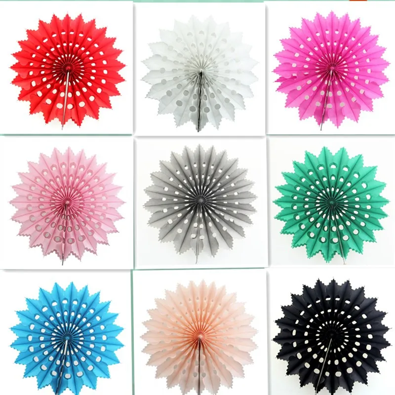 15cm 6PCS paper flower origami fan windmill hang flower decoration party birthday wedding baby bath Christmas color paper fan
15cm 6PCS paper flower origami fan windmill hang flower decoration party birthday wedding baby bath Christmas color paper fan