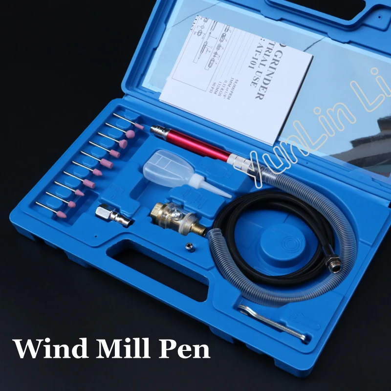 Pneumatic Wind Mill Pen Grinding Pen Set Microwind Mill Pneumatic Engraving Pen Pneumatic Wind - Polishing Pen Set CE-65
Pneumatic Wind Mill Pen Grinding Pen Set Microwind Mill Pneumatic Engraving Pen Pneumatic Wind - Polishing Pen Set CE-65