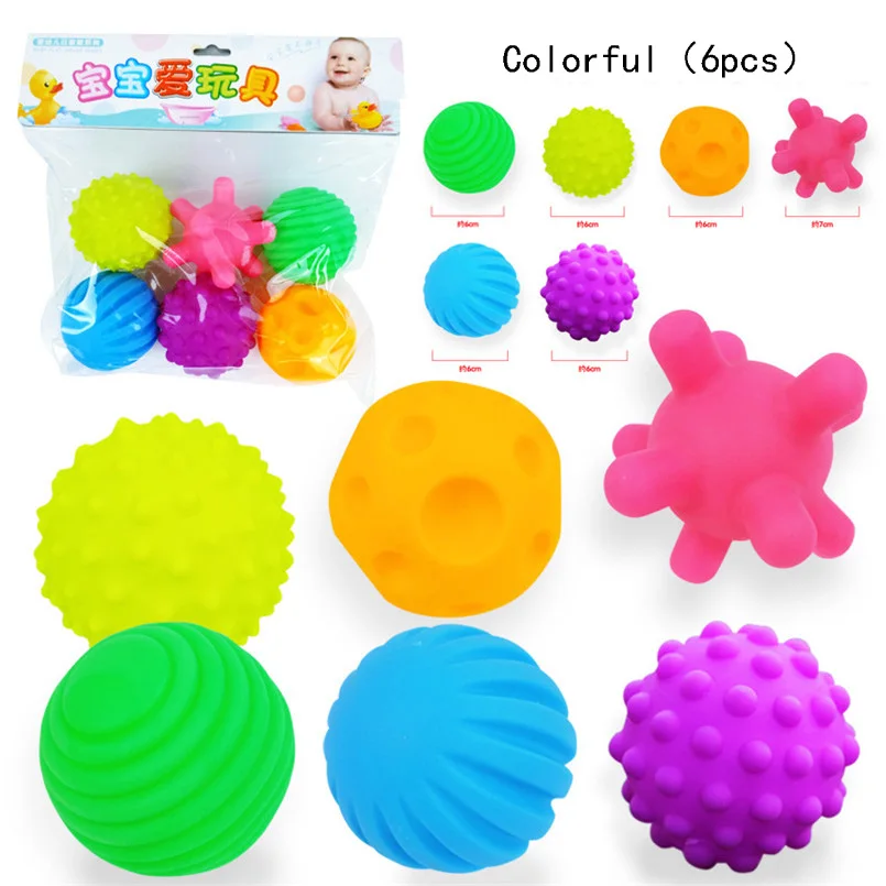 Children Ball Textured Multi Develop Tactile Senses Toy For Baby Ball Touch Hand Set Training Soft Massage Rubber Ball Toys
Children Ball Textured Multi Develop Tactile Senses Toy For Baby Ball Touch Hand Set Training Soft Massage Rubber Ball Toys