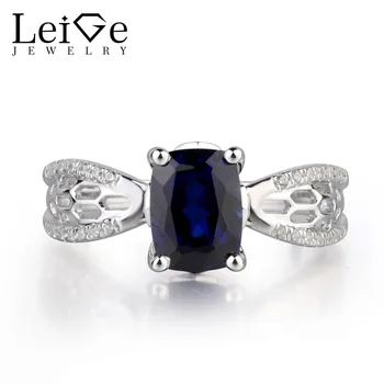 Leige Jewelry Lab Sapphire Blue Color Gemstone Engagement Hollow Rings For Woman September Birthstone 925 Sterling Silver
Leige Jewelry Lab Sapphire Blue Color Gemstone Engagement Hollow Rings For Woman September Birthstone 925 Sterling Silver