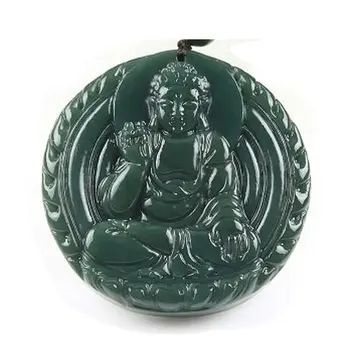 Koraba Fine Jewelry Pure Natural Jade Hand Carving Sakyamuni Bodhisattva Buddha Necklace Pendant Amulet Free Shipping
Koraba Fine Jewelry Pure Natural Jade Hand Carving Sakyamuni Bodhisattva Buddha Necklace Pendant Amulet Free Shipping