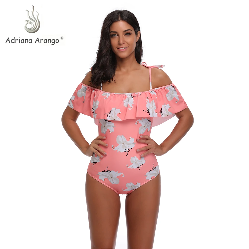 Adriana Arango Ruffle One Piece Swimsuit 2019 Sexy Bikinis Striped Print Women Swimwear Summer Beachwear Bathing Suits
Adriana Arango Ruffle One Piece Swimsuit 2019 Sexy Bikinis Striped Print Women Swimwear Summer Beachwear Bathing Suits