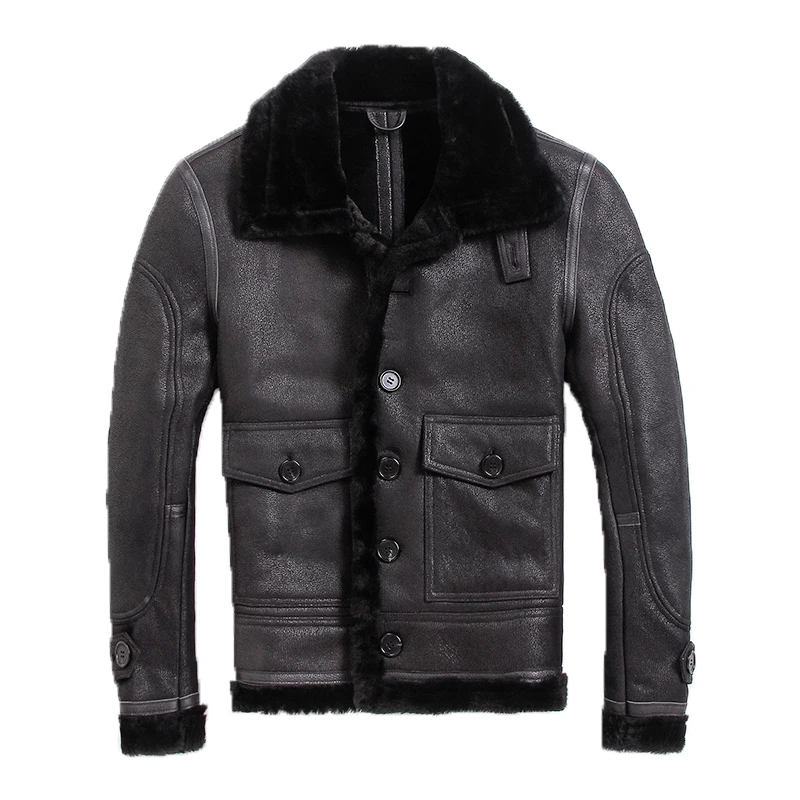 Free shipping,winter Sheep fur coat,thick wool 100% Shearling,man's warm leather jacket,men's sheepskin coat.plus size jackets.
Free shipping,winter Sheep fur coat,thick wool 100% Shearling,man's warm leather jacket,men's sheepskin coat.plus size jackets.
