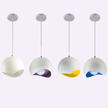 Modern pendant lights Spherical design White Aluminum pendant lamp restaurant bar coffee living room LED hanging lamp fixture
Modern pendant lights Spherical design White Aluminum pendant lamp restaurant bar coffee living room LED hanging lamp fixture