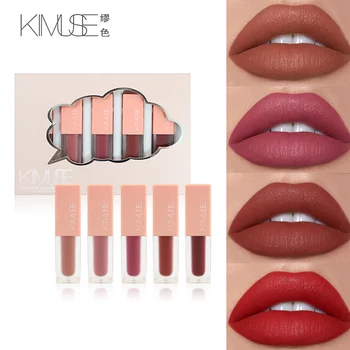 2019 5pcs Liquid Lipsticks Set Moisturizing Matte Long Lasting No Sticking Cup for Ladies
2019 5pcs Liquid Lipsticks Set Moisturizing Matte Long Lasting No Sticking Cup for Ladies