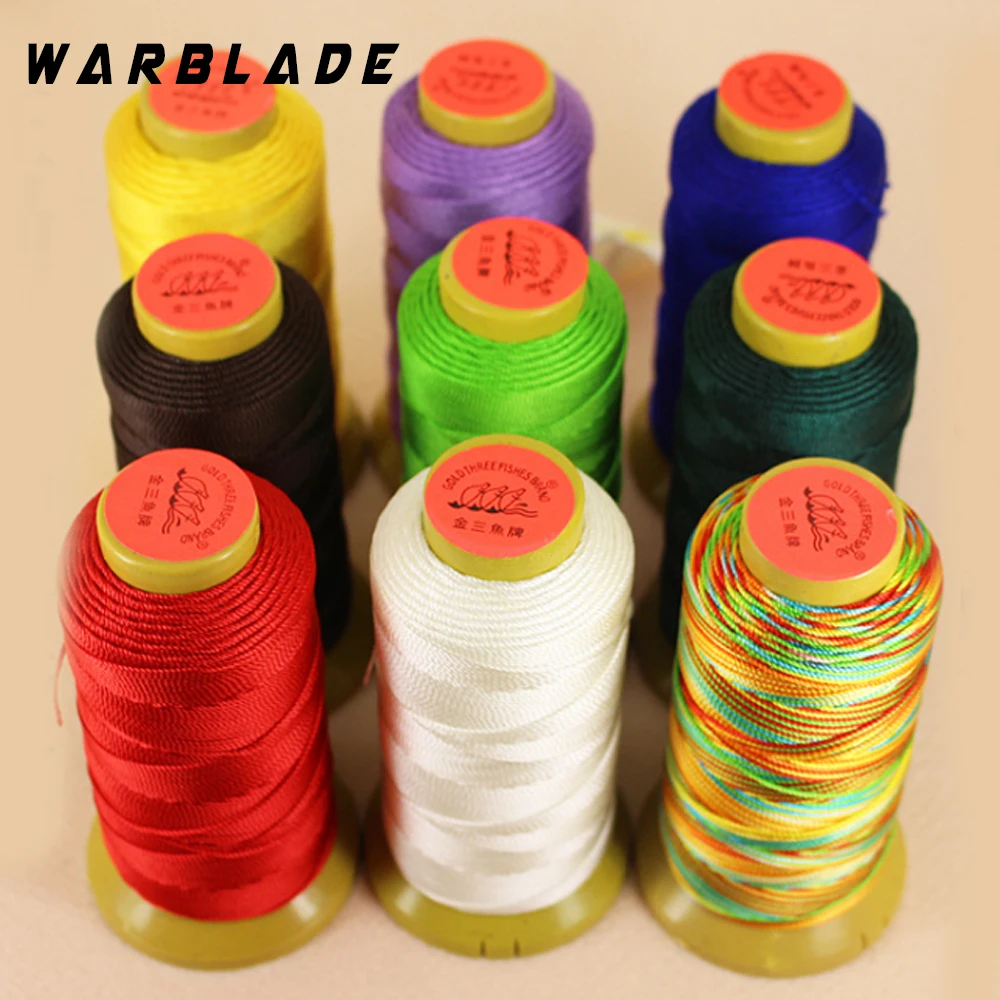 

0.2mm-1.6mm Polyamide Nylon Cord Sewing Thread Cord Rope Silk Beading String For DIY Jewelry Necklace Bracelet Rings Making WBL