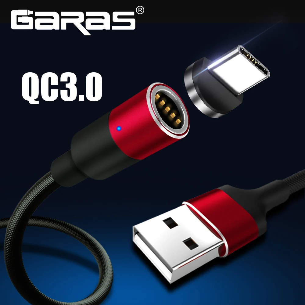 GARAS Magnetic Cable USB Type C QC30 Fast Charger Data Cable For xiaomi Huawei Type C Cable USB C For Samsung/oppo Magneti Cable
GARAS Magnetic Cable USB Type C QC30 Fast Charger Data Cable For xiaomi Huawei Type C Cable USB C For Samsung/oppo Magneti Cable