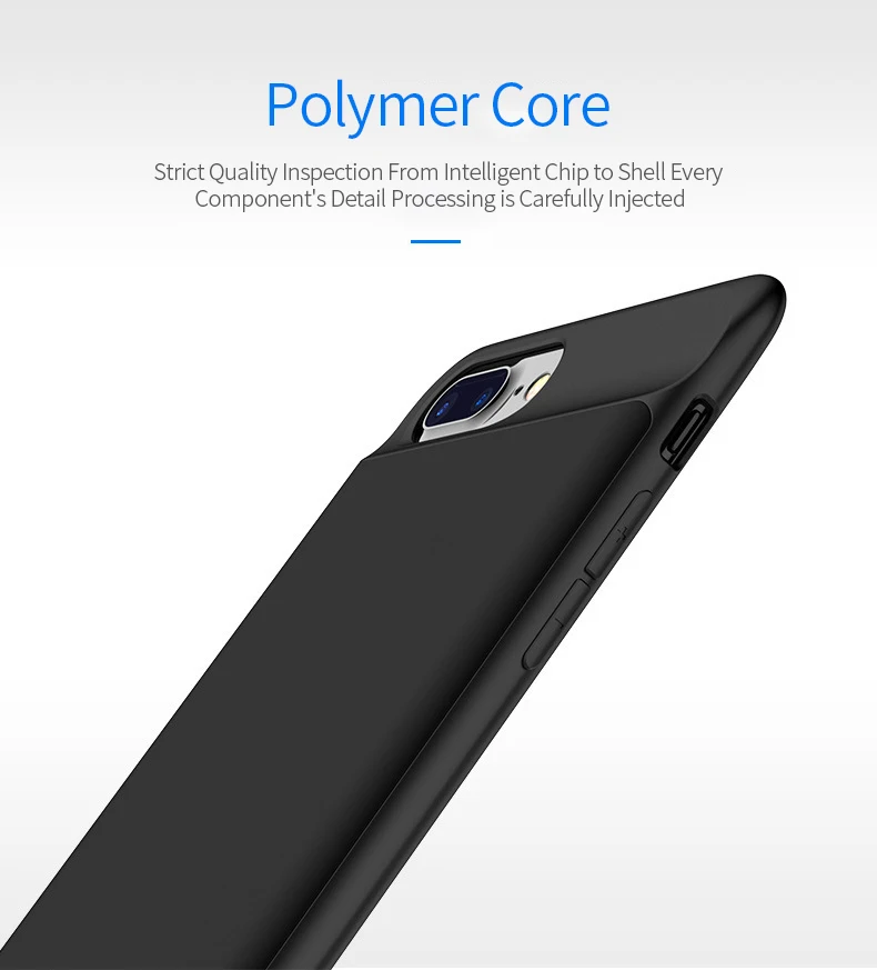 7000mah High capacity Back Clip Battery Case power bank For iPhone 8P/7P/6P Universal Wireless Mobile Charging
7000mah High capacity Back Clip Battery Case power bank For iPhone 8P/7P/6P Universal Wireless Mobile Charging