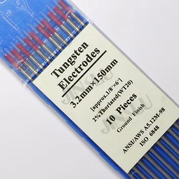 Free shipping WT20 2% red tip 3.2*150mm tig thorium tungsten electrode 10pcs
Free shipping WT20 2% red tip 3.2*150mm tig thorium tungsten electrode 10pcs