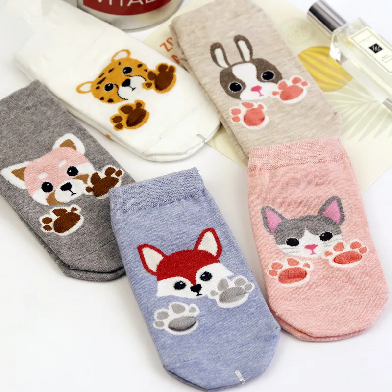 2019 Creative Cartoon Animal Paradise Sweet Cotton Women Socks Spring Summer Kawaii Happy Ankle Short Scoks Boat Socks Slippers
2019 Creative Cartoon Animal Paradise Sweet Cotton Women Socks Spring Summer Kawaii Happy Ankle Short Scoks Boat Socks Slippers