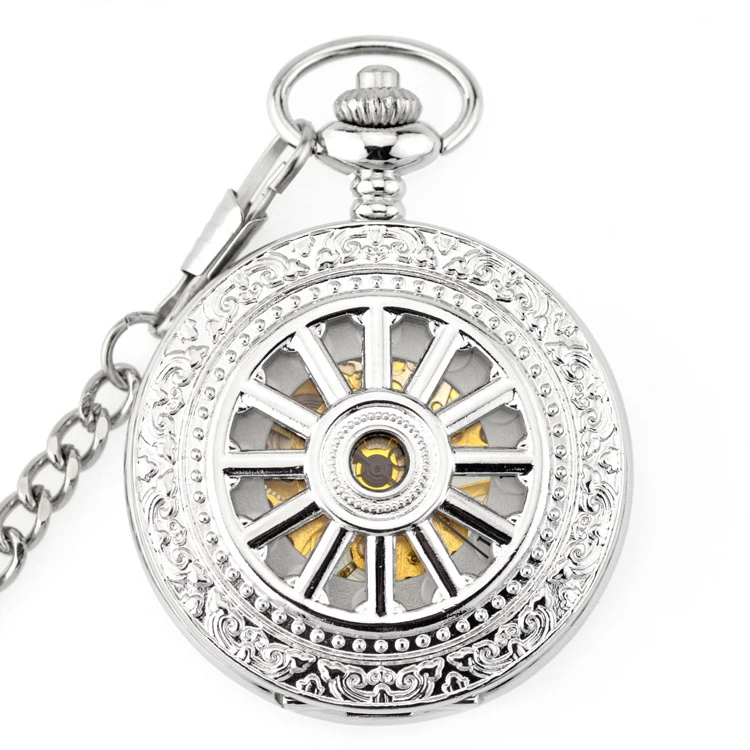 Antique Skeleton Roman Numerals Dial Alloy Case Fob Watch Mechanical Hand Wind Pocket Watch Chain Gear Clock Men Pocket Watch
Antique Skeleton Roman Numerals Dial Alloy Case Fob Watch Mechanical Hand Wind Pocket Watch Chain Gear Clock Men Pocket Watch