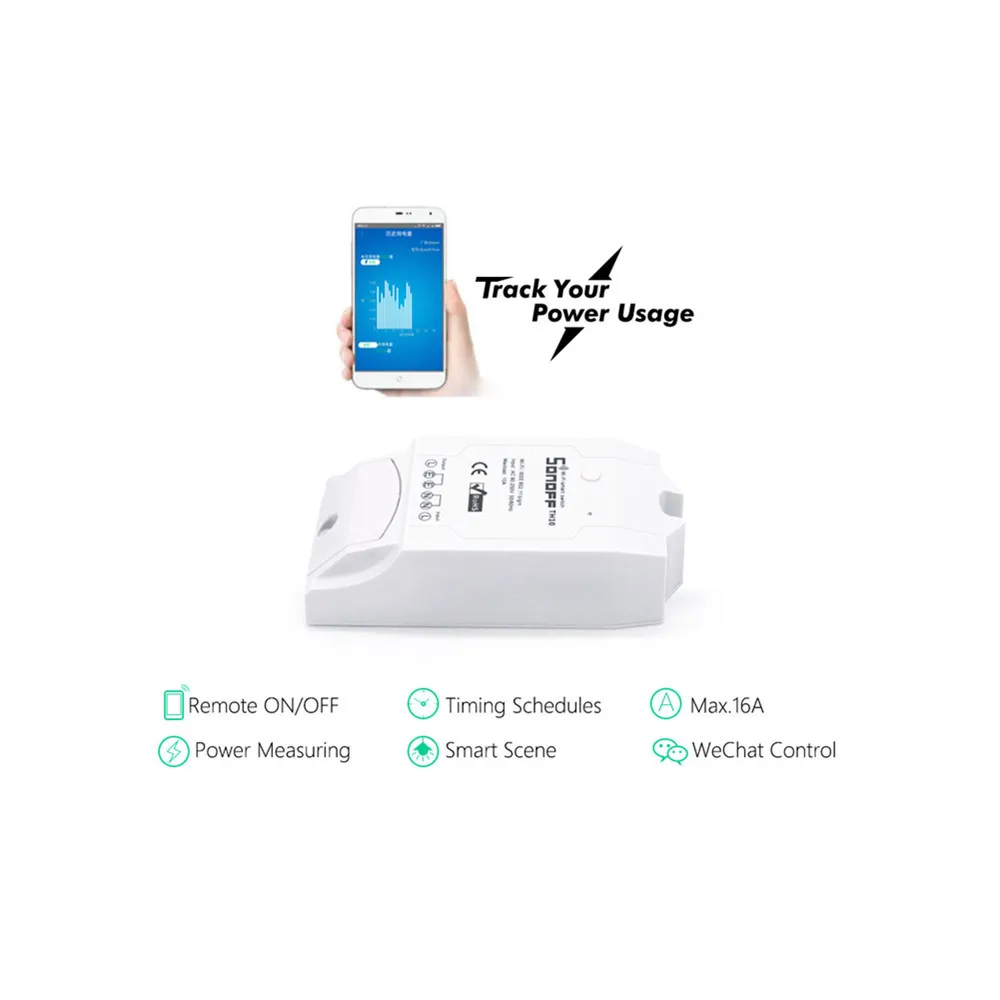 Smart Easy Portable Smart wifi Switch Controller Sonoff TH 10A with Temperature sensor Monitoring Featur home automat Household
Smart Easy Portable Smart wifi Switch Controller Sonoff TH 10A with Temperature sensor Monitoring Featur home automat Household