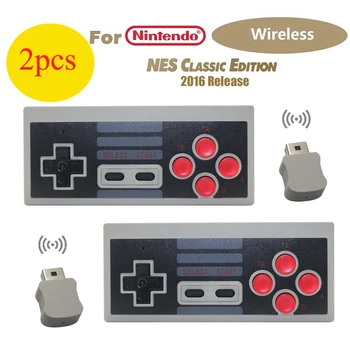 2 Pcs MiniI Wireless Gamepad for Nintendo Mini Classic Edition NES Console AAA Batteries Power Wireless Gamepads
2 Pcs MiniI Wireless Gamepad for Nintendo Mini Classic Edition NES Console AAA Batteries Power Wireless Gamepads
