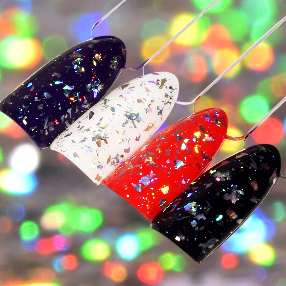 1g Galaxy Holo Nail Flakes Bling Rainbow Laser Nail Art Sequins Holographic Glitter Powder Paillettes Seven Color Thick Slices
1g Galaxy Holo Nail Flakes Bling Rainbow Laser Nail Art Sequins Holographic Glitter Powder Paillettes Seven Color Thick Slices