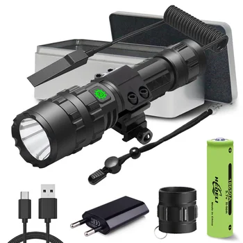 8000 lumens most powerful led flashlight tactical flashlight usb torch light rechargeable hunting cree xml l2 hand lamp
8000 lumens most powerful led flashlight tactical flashlight usb torch light rechargeable hunting cree xml l2 hand lamp