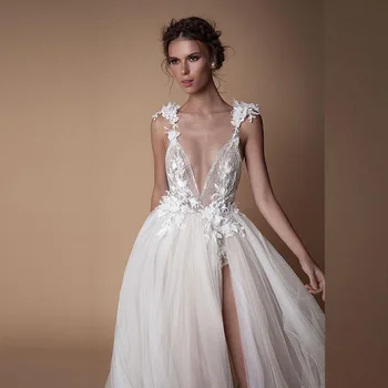 Hot Sale Bohemian Spaghetti Strap Backless Deep V Neck Slit Elegant Women Mesh Wedding Sleeveless Party Dresses Wholesale
Hot Sale Bohemian Spaghetti Strap Backless Deep V Neck Slit Elegant Women Mesh Wedding Sleeveless Party Dresses Wholesale