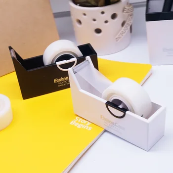 1 Pcs Portable Square Plastic Tape Seat Tape Holder Office Tape Dispenser Desktop With Tape Cutter Stationery Supplies
1 Pcs Portable Square Plastic Tape Seat Tape Holder Office Tape Dispenser Desktop With Tape Cutter Stationery Supplies
